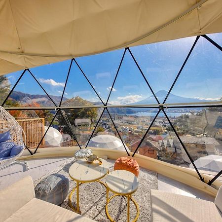Mt,Fuji Glamping Terrace Minenohana - Vacation Stay 35711V Фудзикавагутико Экстерьер фото