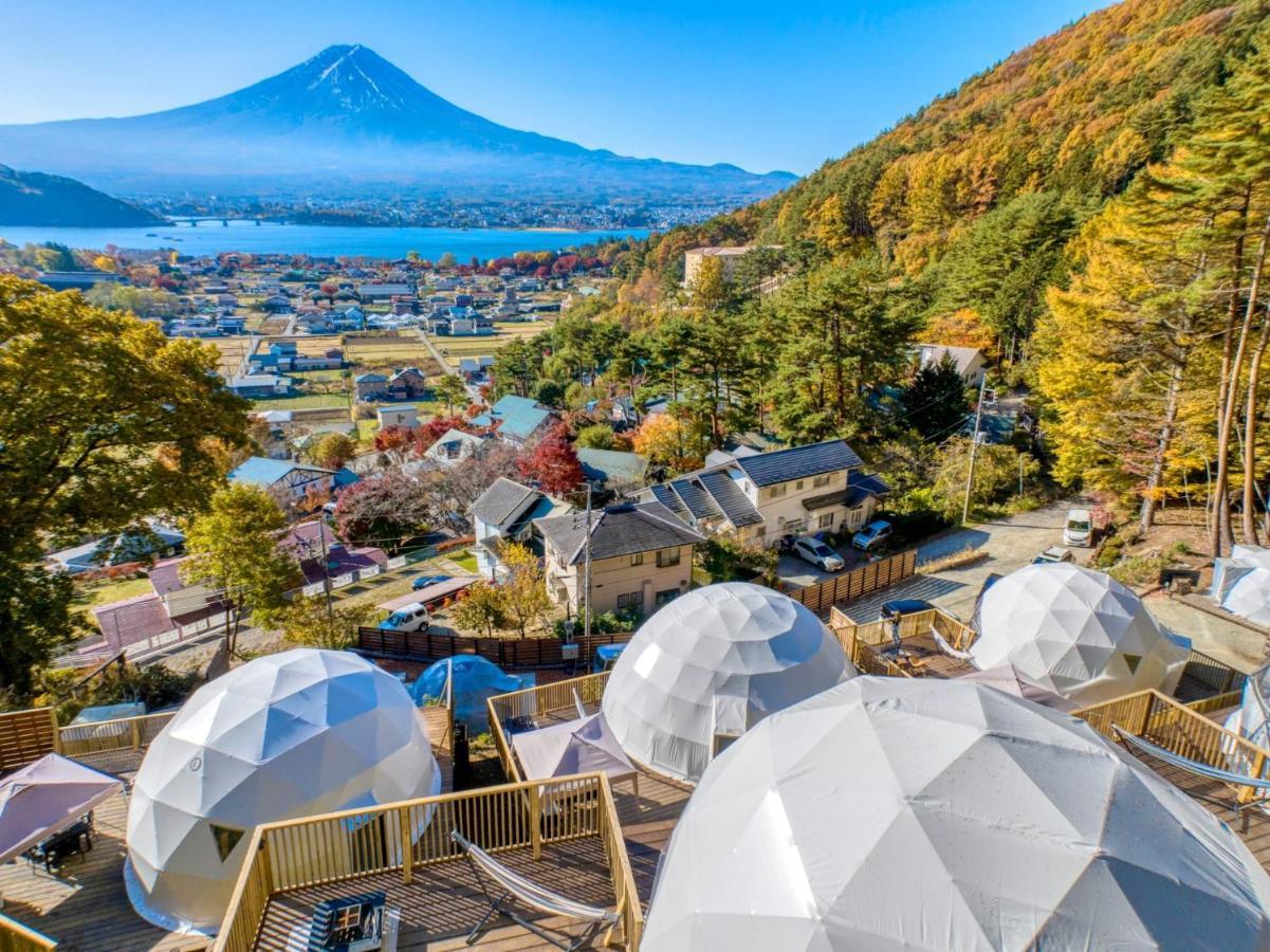 Mt,Fuji Glamping Terrace Minenohana - Vacation Stay 35711V Фудзикавагутико Экстерьер фото