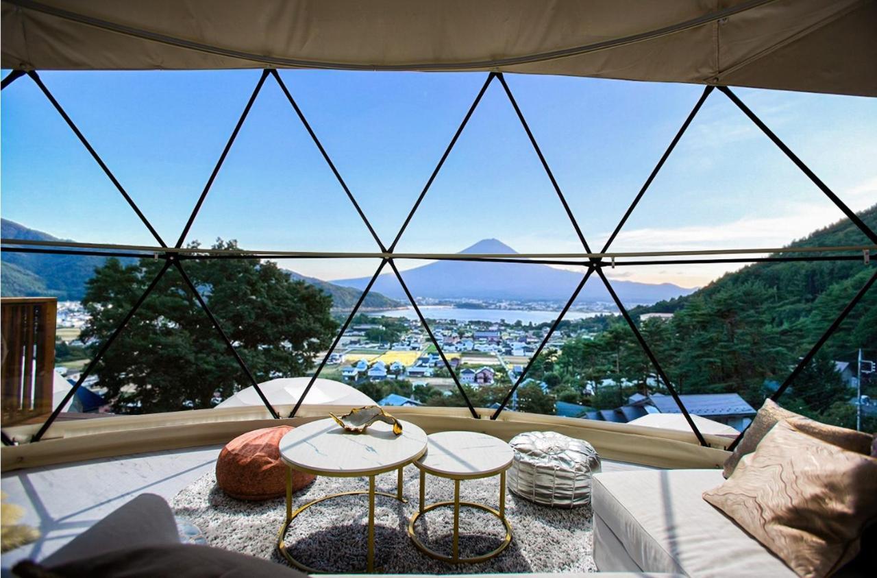 Mt,Fuji Glamping Terrace Minenohana - Vacation Stay 35711V Фудзикавагутико Экстерьер фото